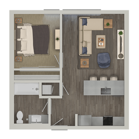 A2 floor plan